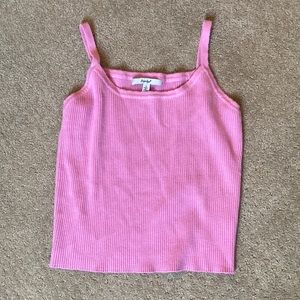 Pink spaghetti strap top